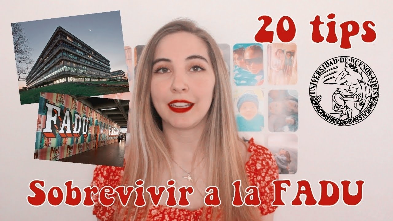 20 COSAS QUE TENES QUE SABER ANTES DE ENTRAR A FADU - UBA | Tips CBC, diseño, arquitectura