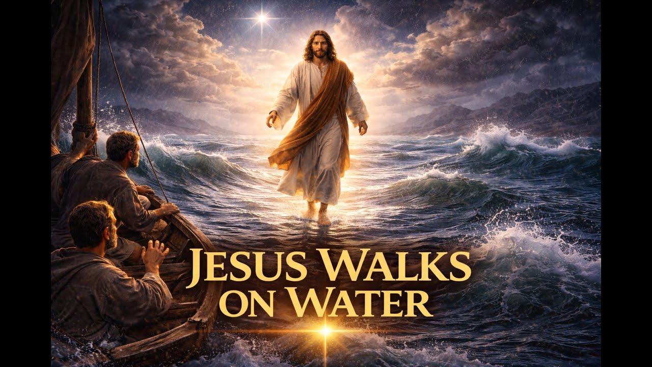 Hakeem Mothe - Jesus Walks On Water (Official Lyric Video)