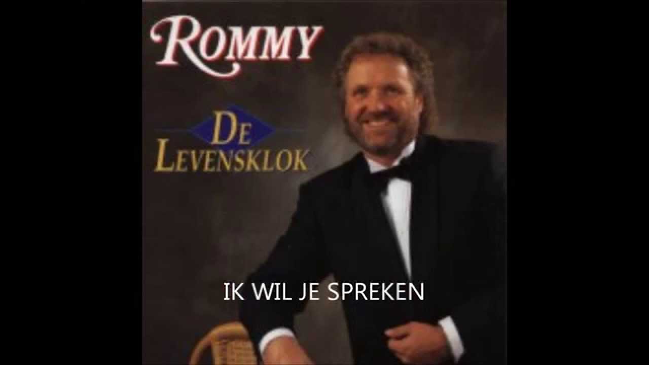 ROMMY,,IK WIL JE SPREKEN