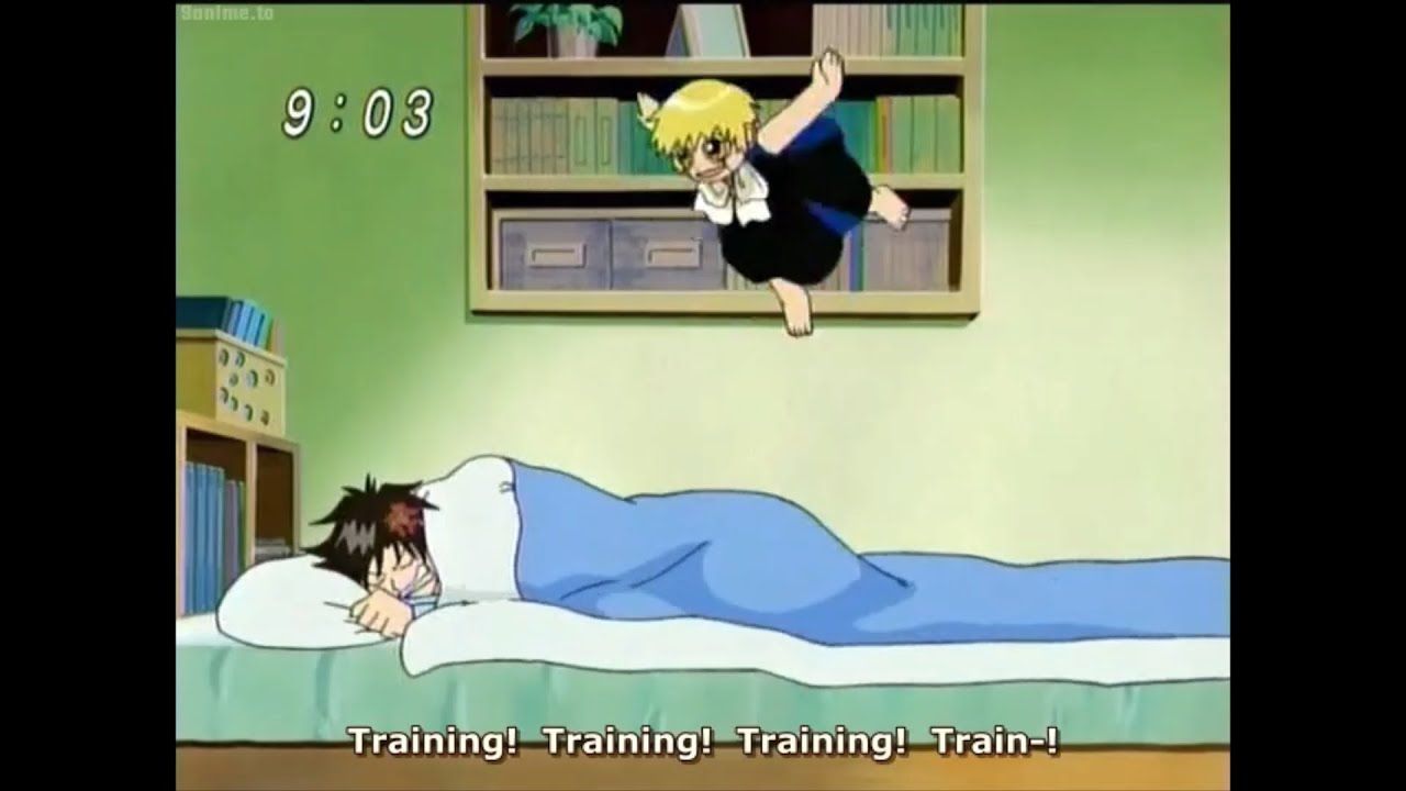 Konjiki no Gash Bell!! Training on a sunday morning