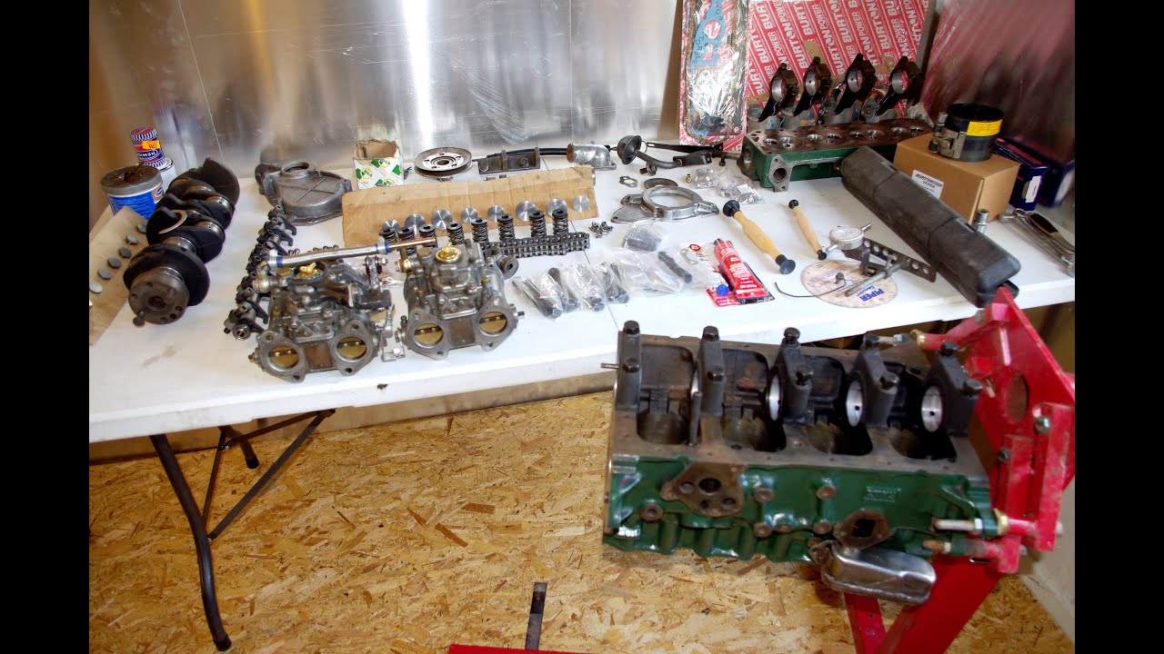 Building a Ford Crossflow 1600  |  244 Rally Cam , 1300 GT Pistons