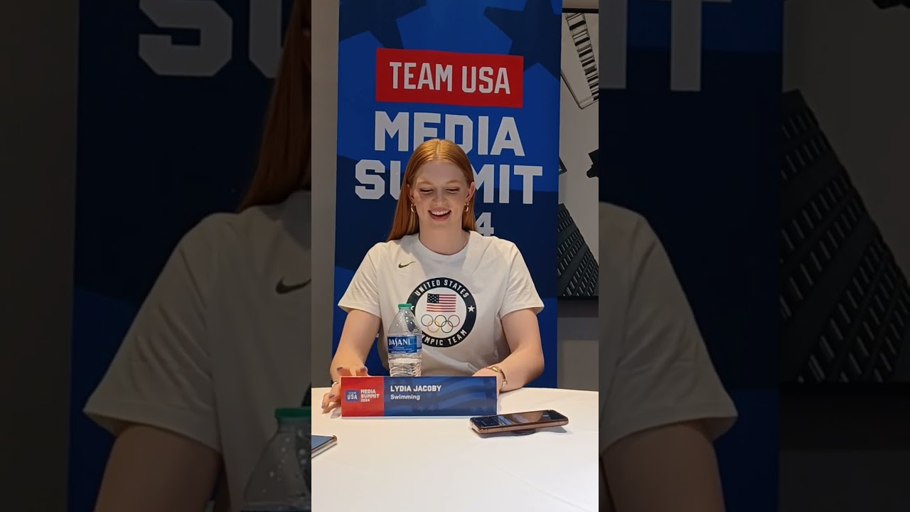Lydia Jacoby shares her Olympic pin collecting experience
