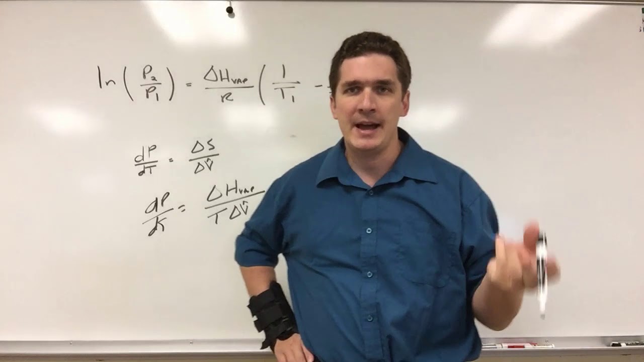 Clausius-Clapeyron Equation Part 1: Derivation