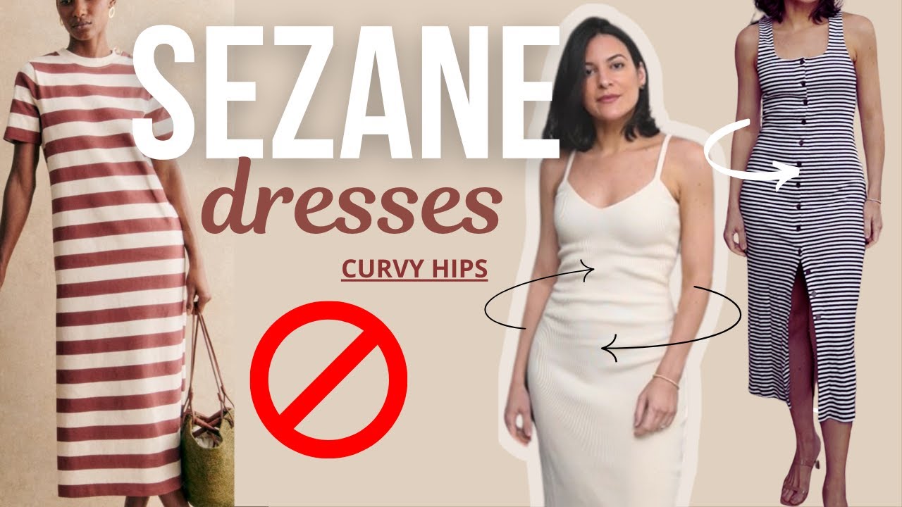 Best SEZANE DRESSES if you have curvy hips like me - AVOID these!