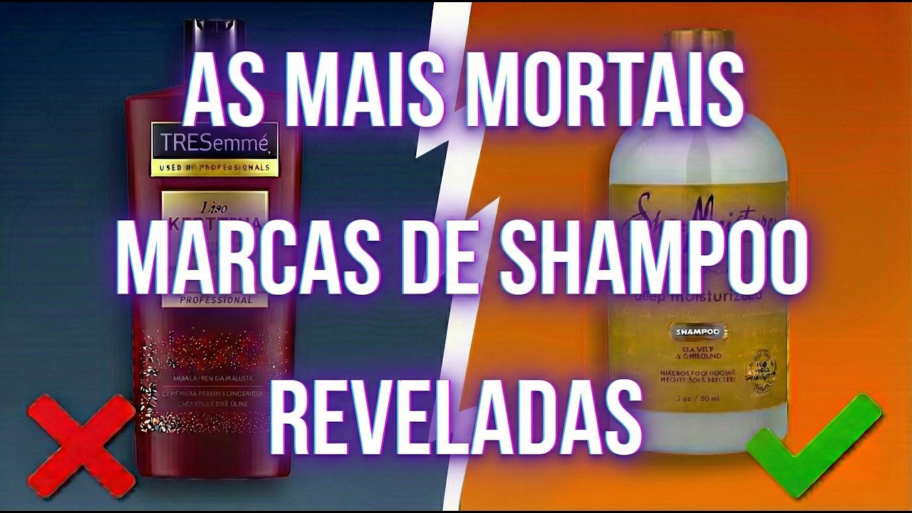 7 Shampoos que VOCÊ DEVE EVITAR A TODO CUSTO (e alguns que são SEGUROS)