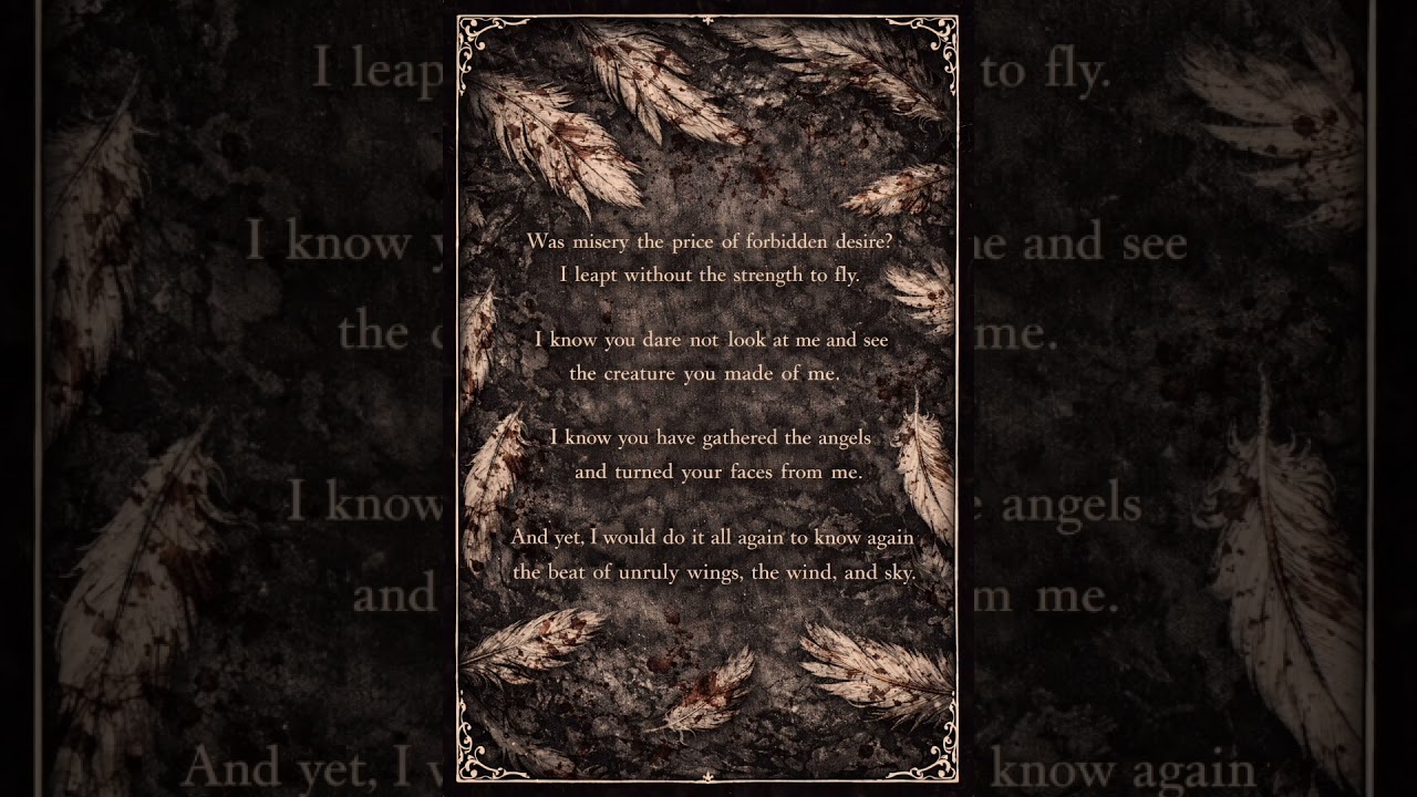 Fallen angle #gothicmusic #booktok #sad #sadmusic 