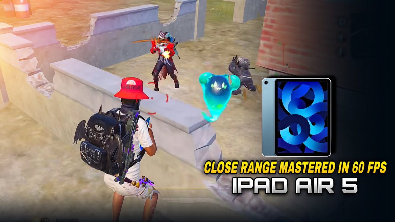 IPAD AIR 5th GENERATION PUBG/BGMI TEST 2025 ⚡️ M1 Chip! || CLOSE RANGE MASTERED in 60 FPS 🔥