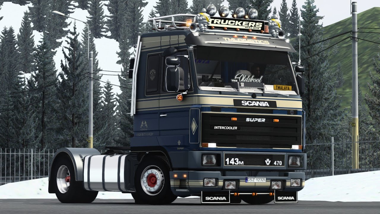 🔴ETS2 1.46 - Driving Scania 143M 4x2 in Grand Utopia