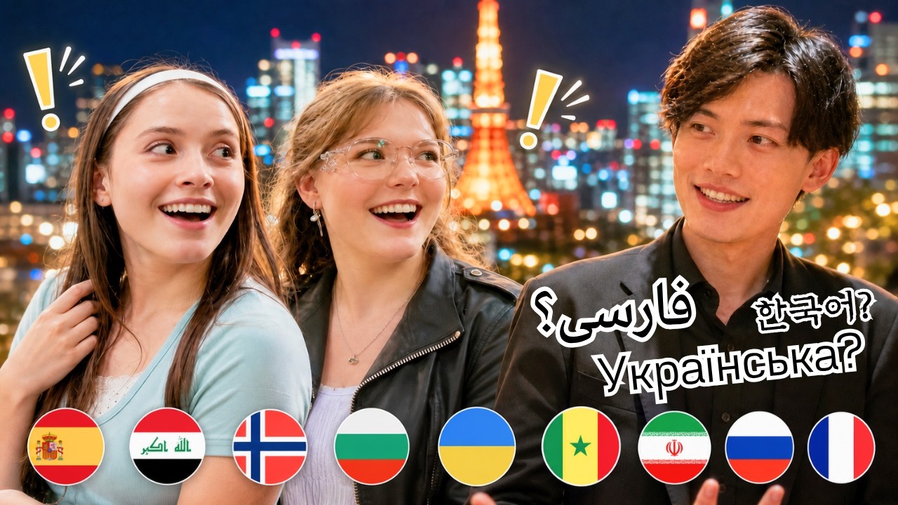 Tourists in Tokyo Were SHOCKED When I Spoke Their Native Language!