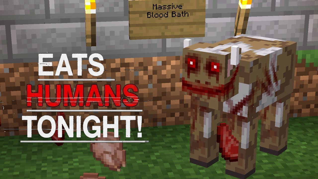 Their Cow Eats Humans Tonight! Minecraft Creepypasta