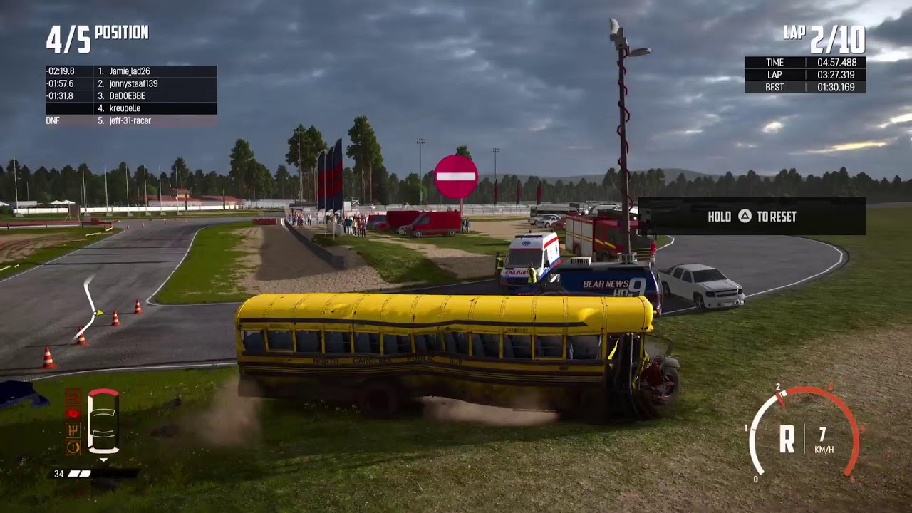 Wreckfest banger racing