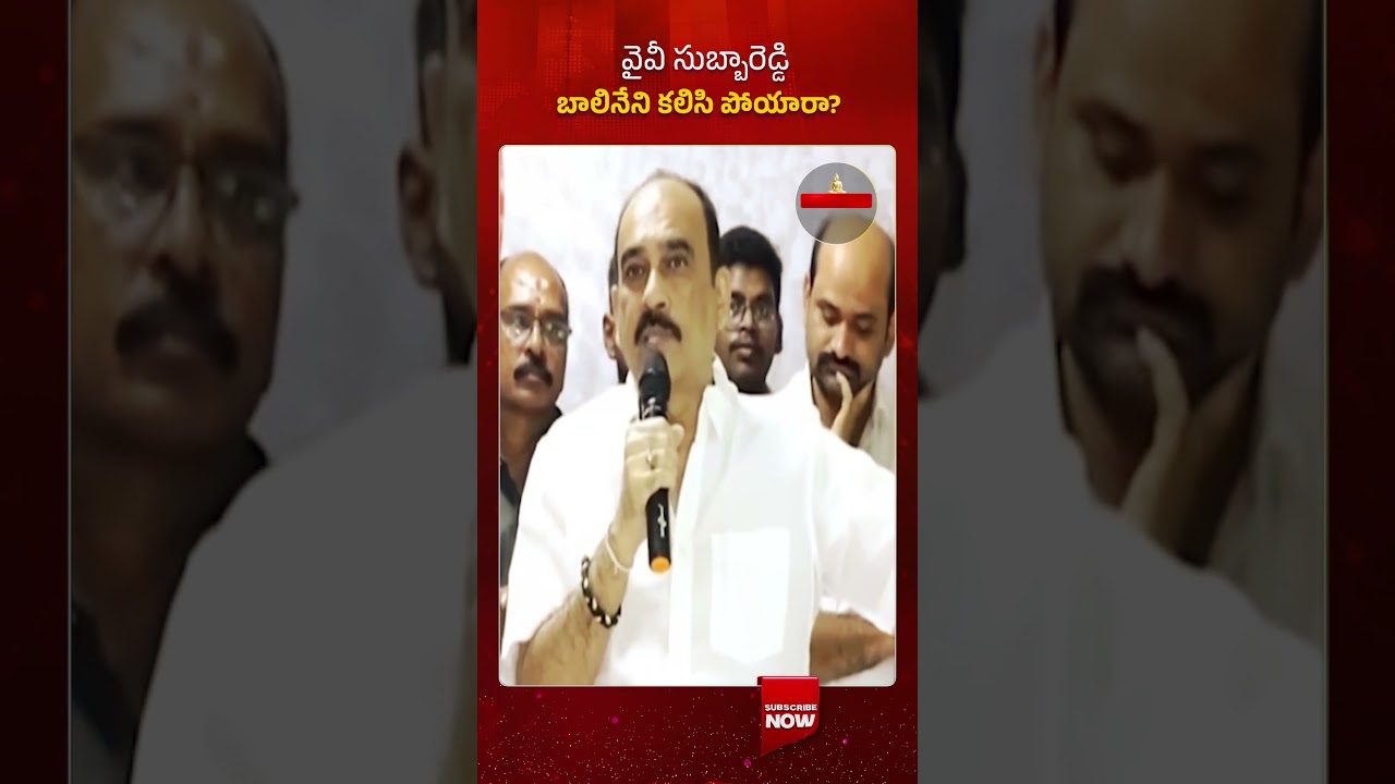 వైవీ సుబ్బారెడ్డి-బాలినేని కలిసి పోయారా?#AndhraPradeshPolitics #BalineniSrinivasaReddy #yvsubbareddy