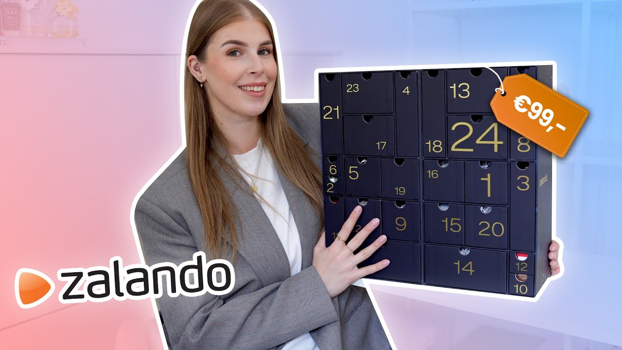 Zalando adventskalender unboxing 2025 🧡
