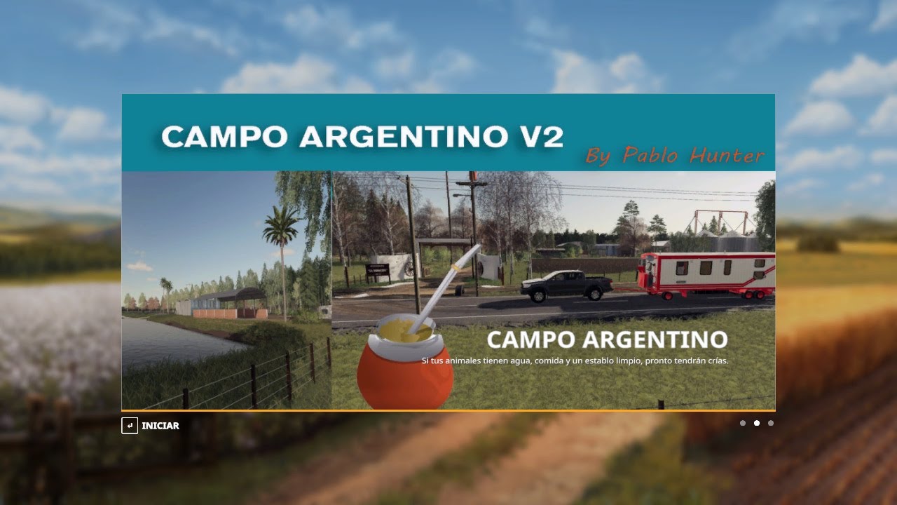 Farming Simulator 19 -Campo Argentino V2 Cap 55 - (Timelapse) --Gameplay en Español Argentina