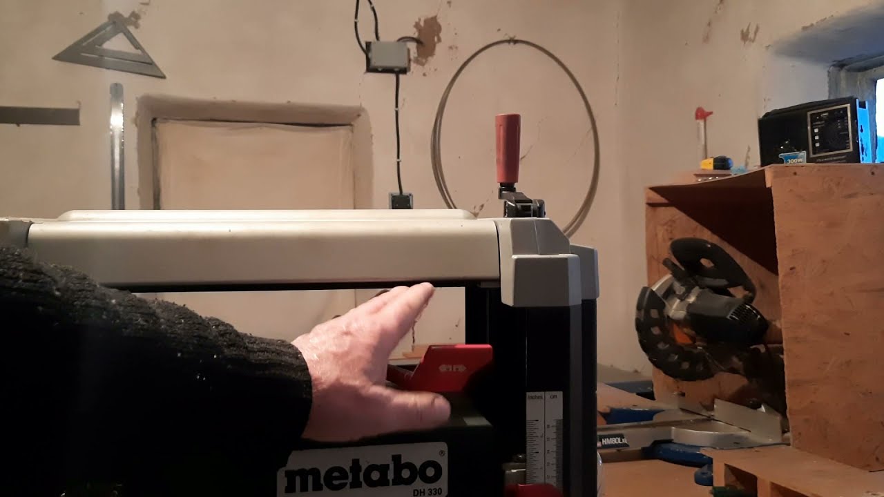 Metabo DH330. Мой опыт и рекомендации по использованию рейсмуса.