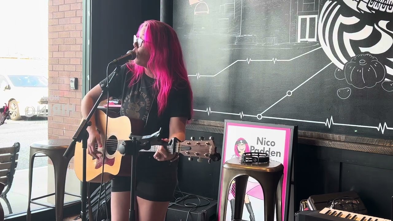 “I’ve Got a Crush on a Priest”- Nico Padden live at Ground Central Coffee
