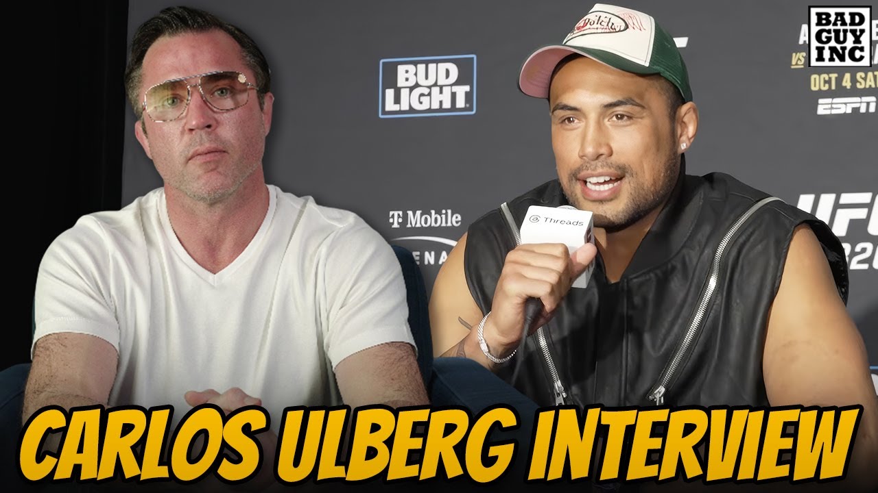 Chael Reacts to Carlos Ulberg's UFC 320 Fight Week Interview