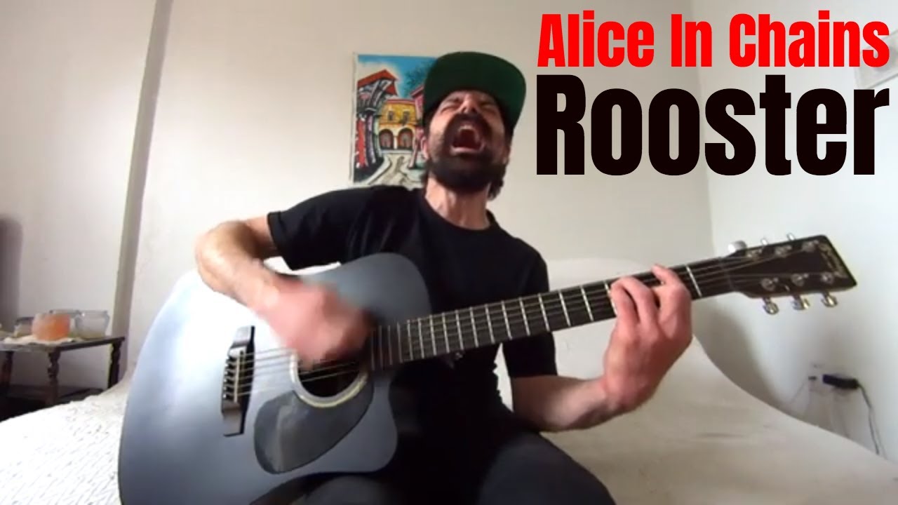 Rooster - Alice In Chains [Acoustic Cover by Joel Goguen]