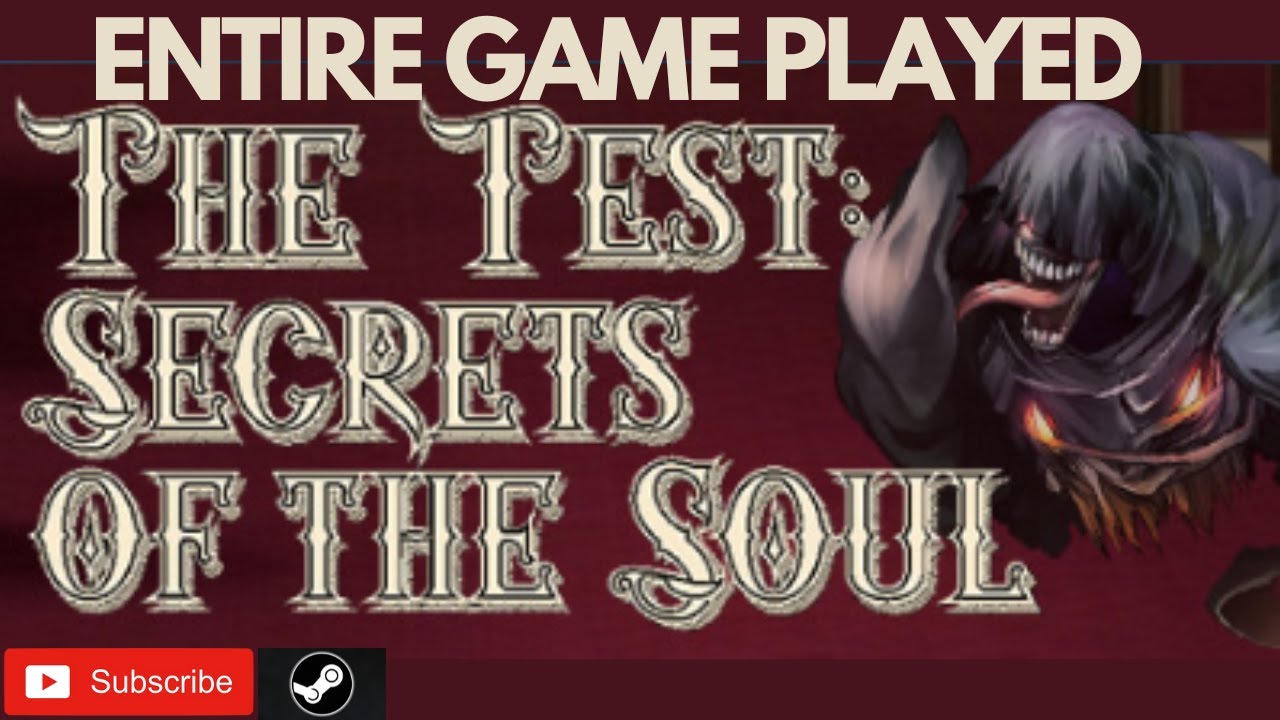 The Test Secrets of the Soul Gameplay - Full Game Played #steam