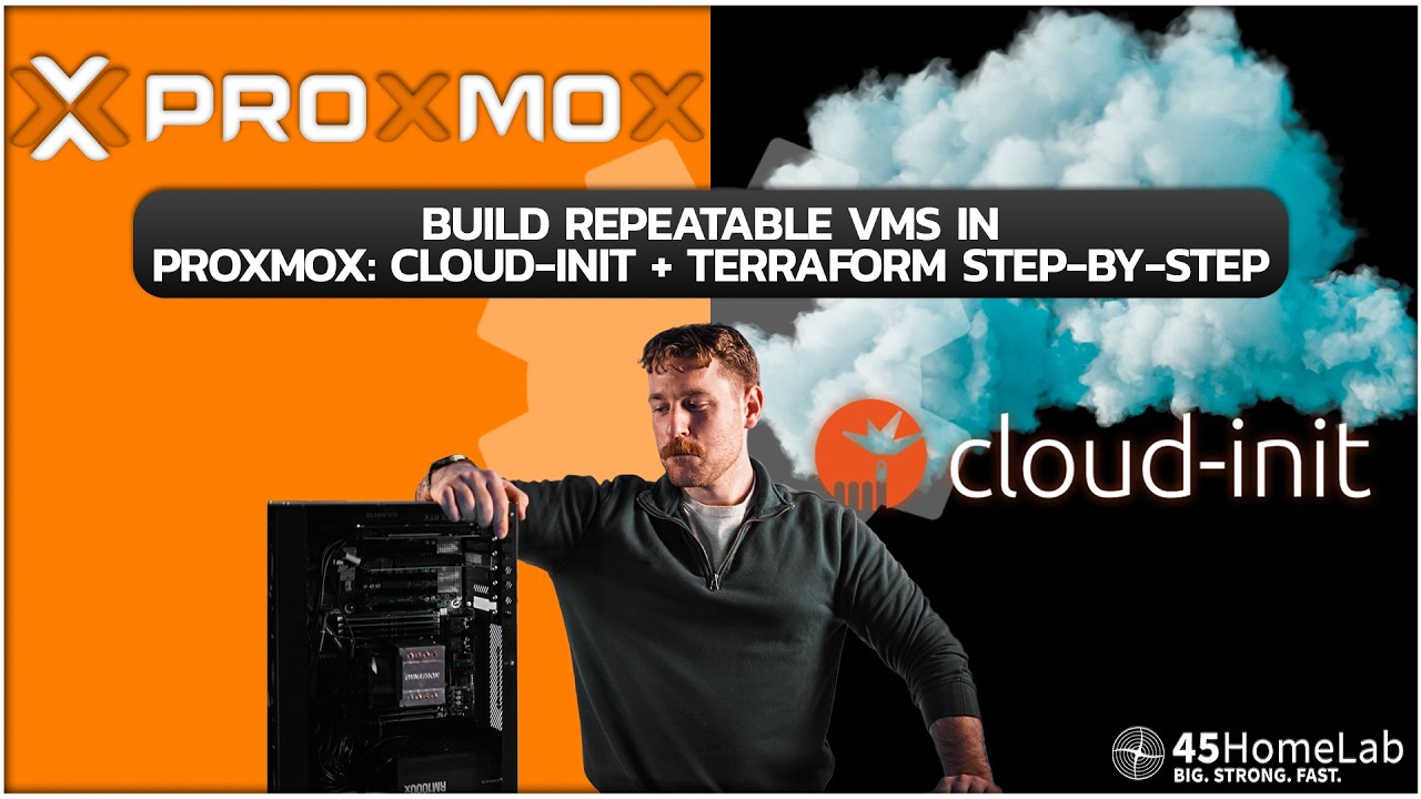 Build Repeatable VMs in #proxmox : Cloud-Init + Terraform Step-by-Step
