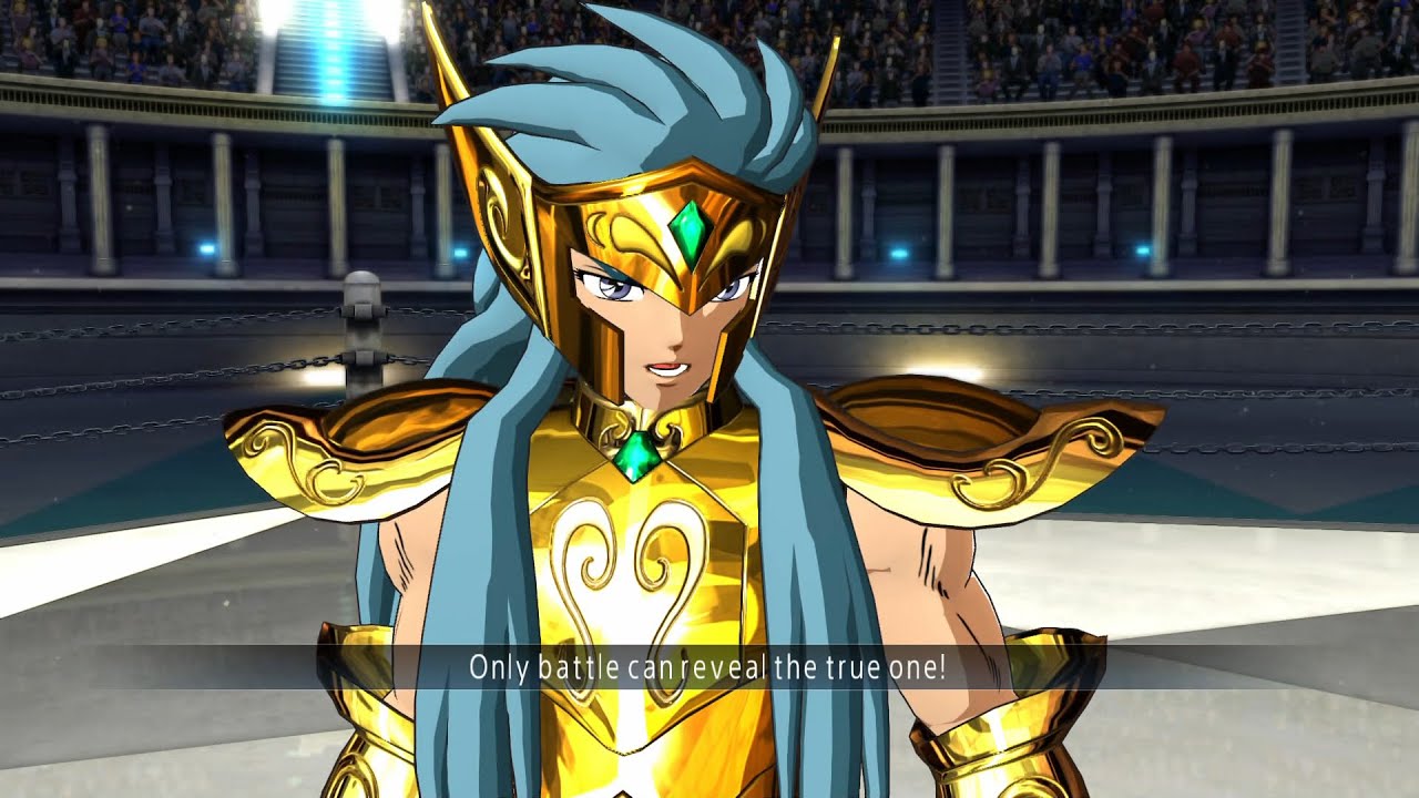 Saint Seiya Soldier's Soul: Aquarius Camus Gold Cloth Moveset Gameplay [PS4] (English)