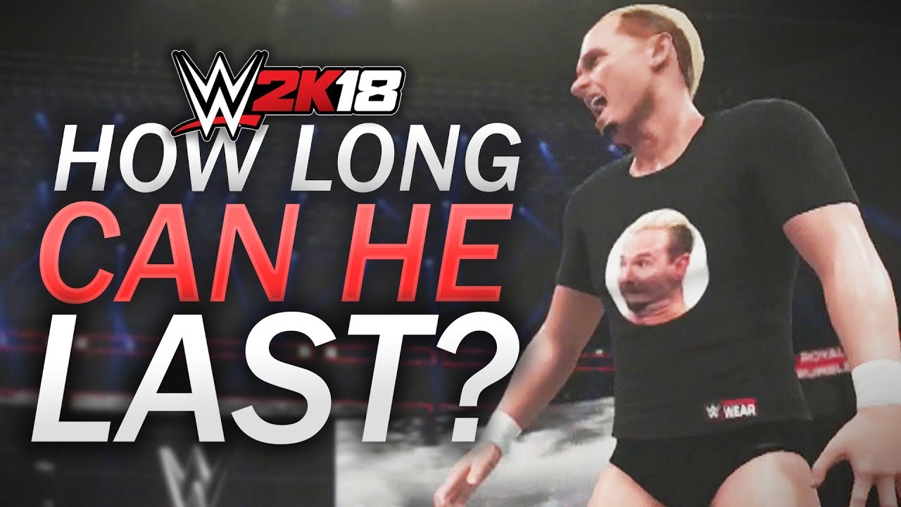 HOW LONG CAN JAMES ELLSWORTH LAST IN THE ROYAL RUMBLE? (WWE 2K18 Challenges)