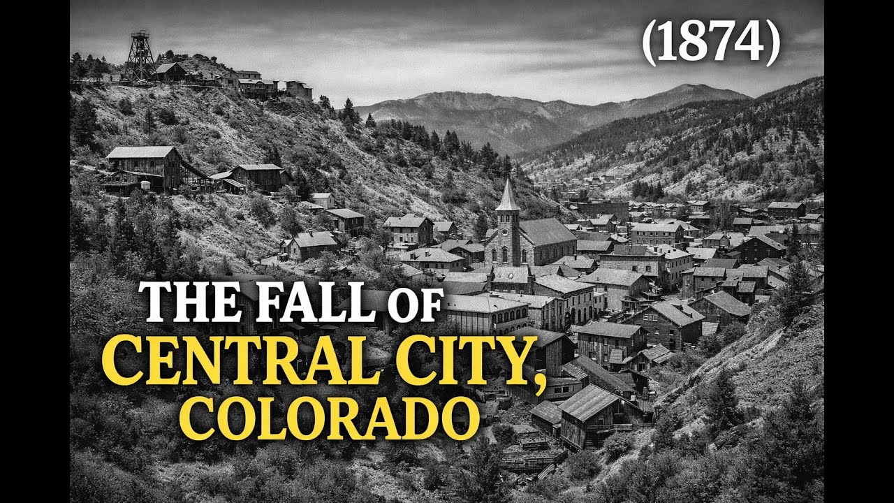 The Dark History of the City Built on Gold — The Fall of Central City, Colorado (1874)