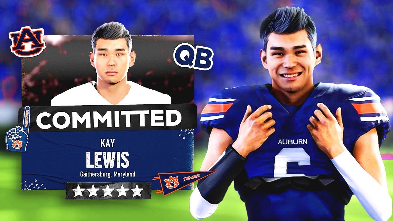 College Football 25 Road To Glory!  Full Season As 5 Star Recruit