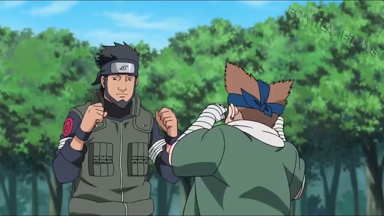 Asuma Edo Tensei vs Choiji, Shikamaru, Ino, Team Asuma Childhood, Naruto Shippuden English Dub