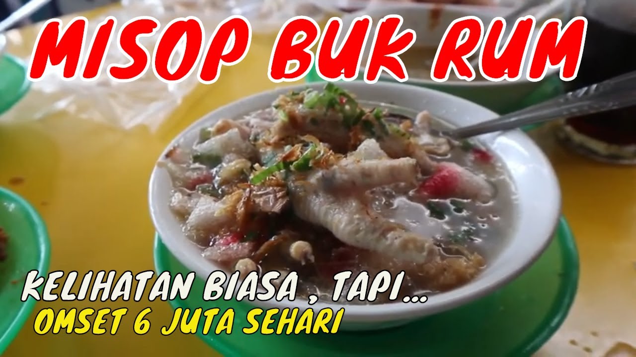 OMSET SEHARI 6 JUTA!! SATE JENGKOLNYA PALING JUARA!! MISOP BUK RUM | INDONESIA STREET FOOD