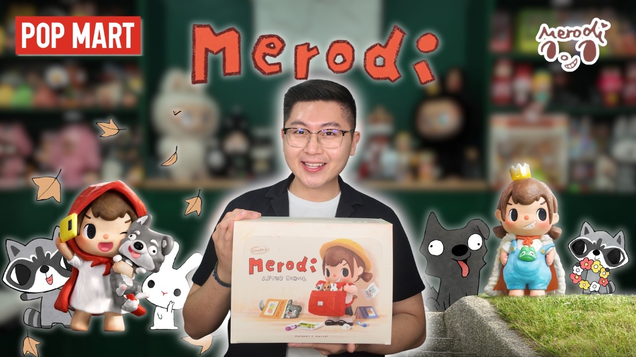 SAY HELLO TO MERODI! 😍 NEWEST POP MART IP FULL SET Unboxing