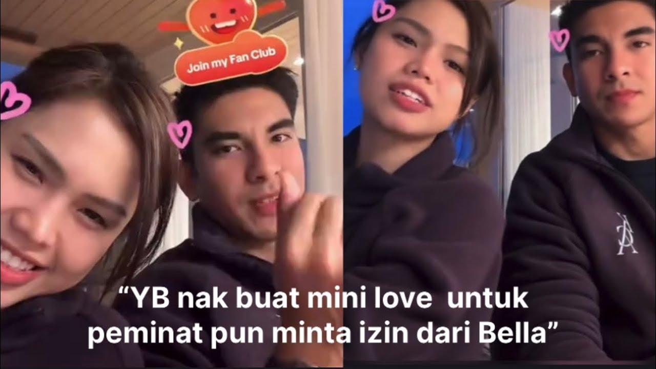 Pandai YB jaga hati Bella… Siap puji masakan Bella ..