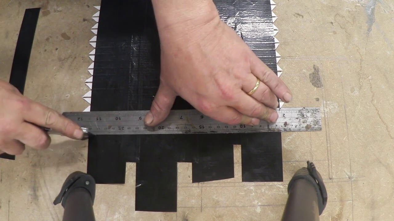 Making Bellows - Template And Tape Method