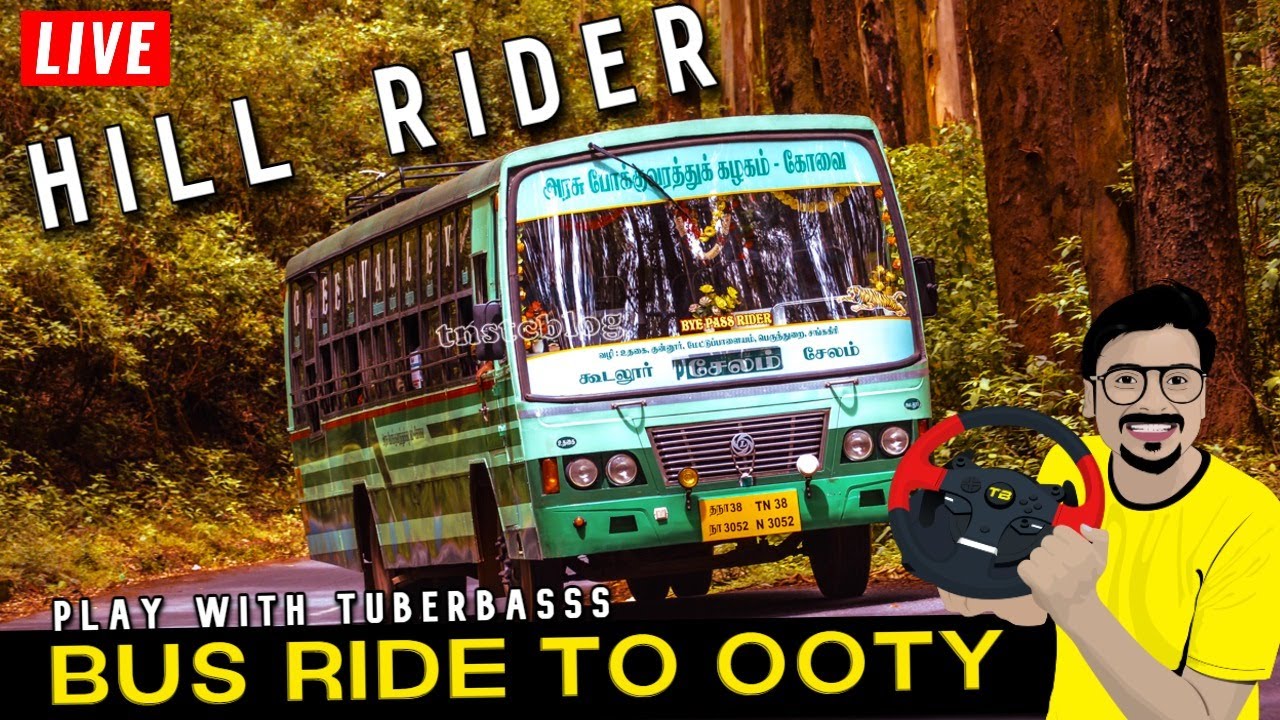 😍VAANGA ஊட்டி KU BUS LA POLAM🚎SCANIA BUS RIDE TO OOTY😍 PLAY WITH TUBERBASSS😍