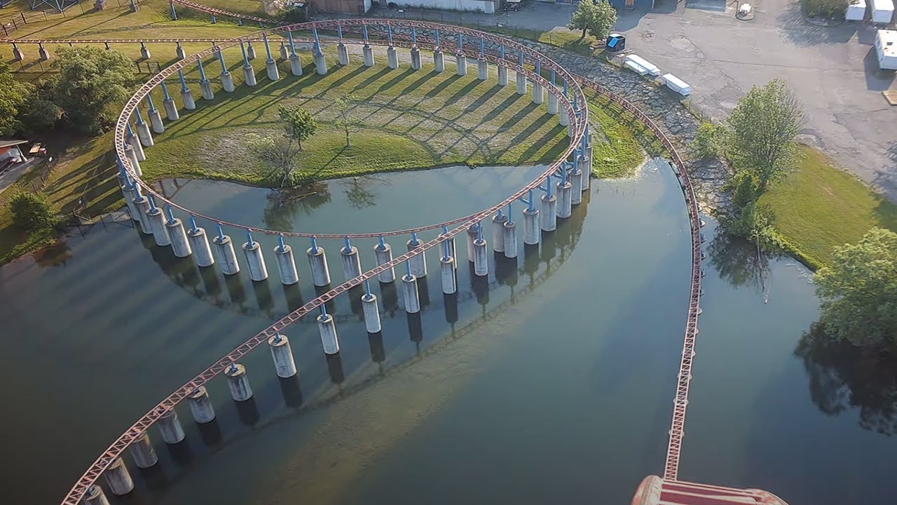 Ride Of Steel - Six Flags Darien Lake - Front Row (4K HD POV) - June 2023