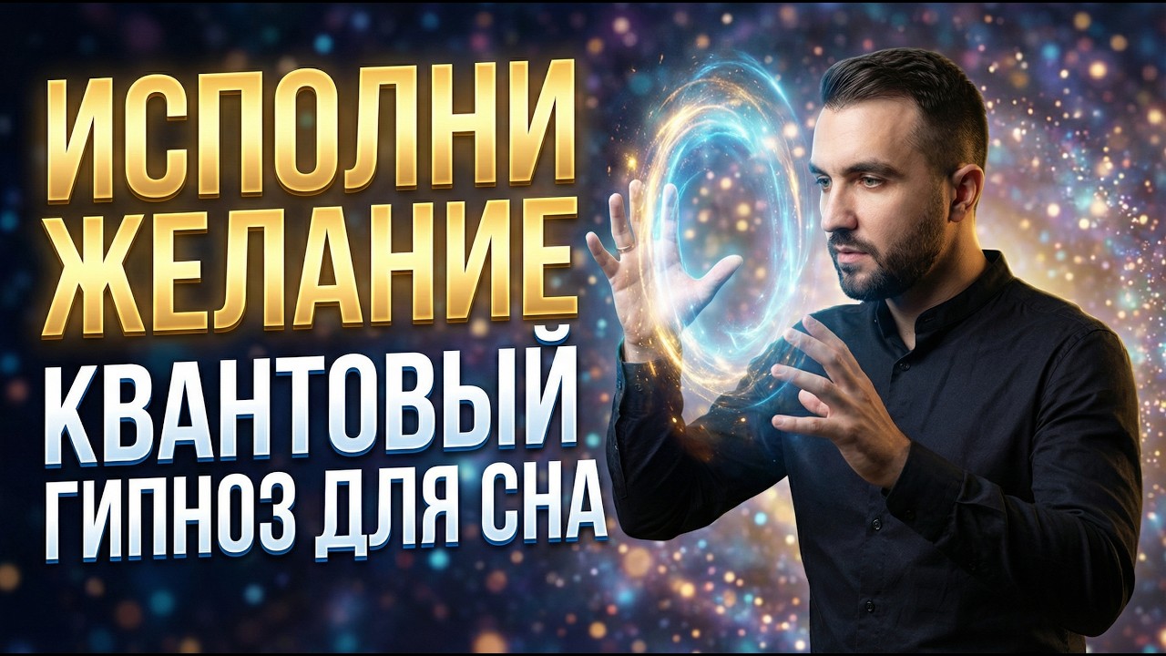 Медитация Джо Диспенза: Вход в Квантовое Поле и Исполнение Желаний | Гипноз Для Сна