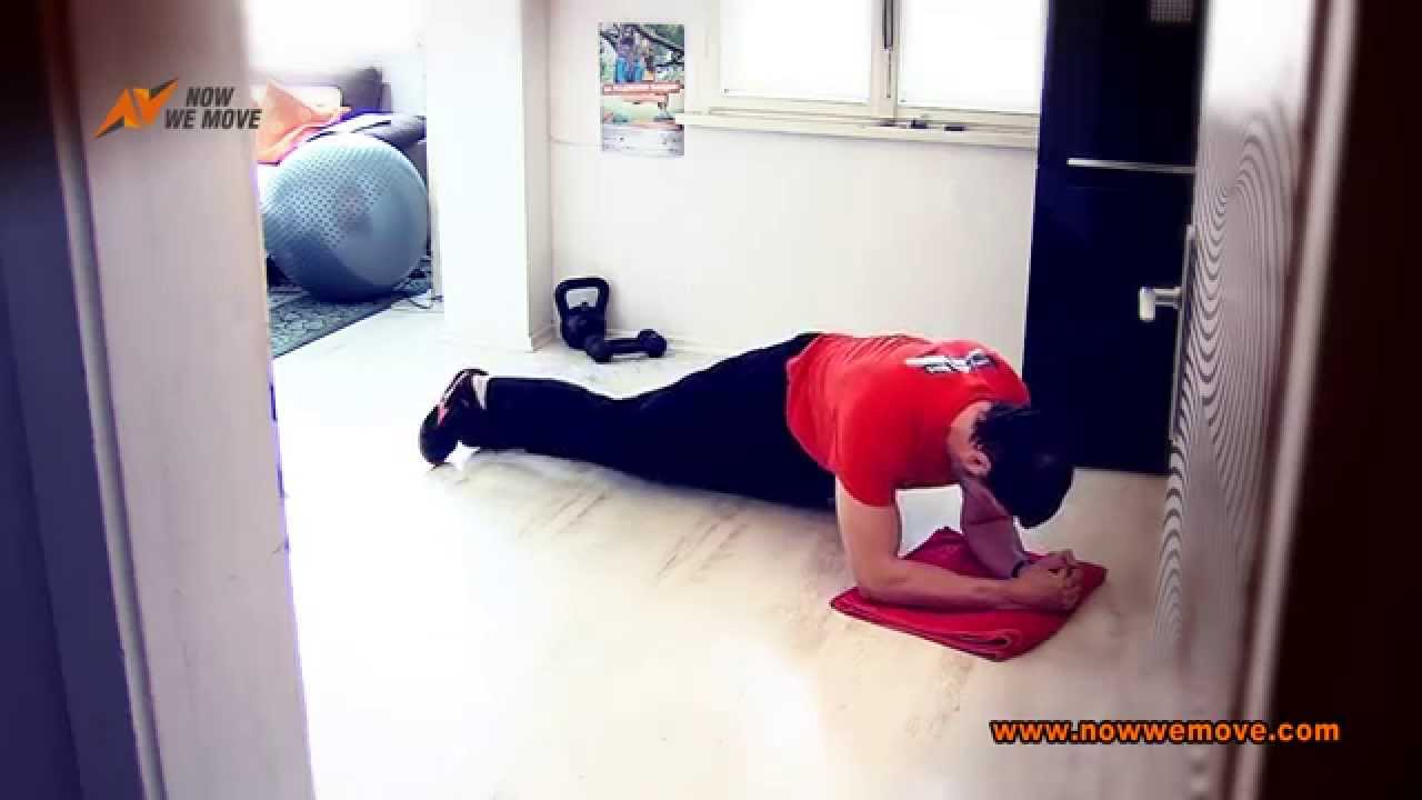 NowWeMOVE MOVEment pills - HOME exercises - Plank hip dips