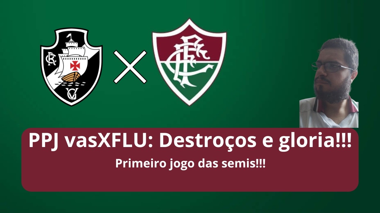 PPJ vasXFLU: Destroços e gloria!!!