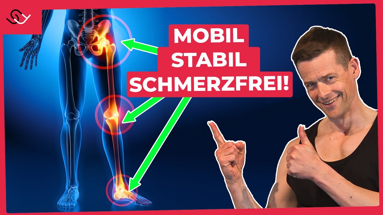 Hüftschmerzen? Knie- & Fußprobleme? Diese Übung kann alles ändern!