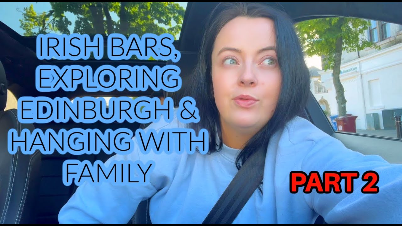 DRINKING AT ALL THE  IRISH BARS, HARRY POTTER POTION MAKING, FAT HIPPO  BURGERS - EDINBURGH TRIP