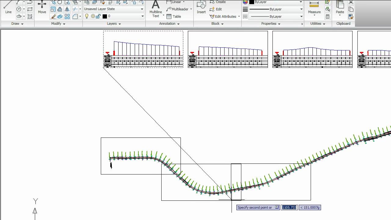 4. Plan and Profile Layout