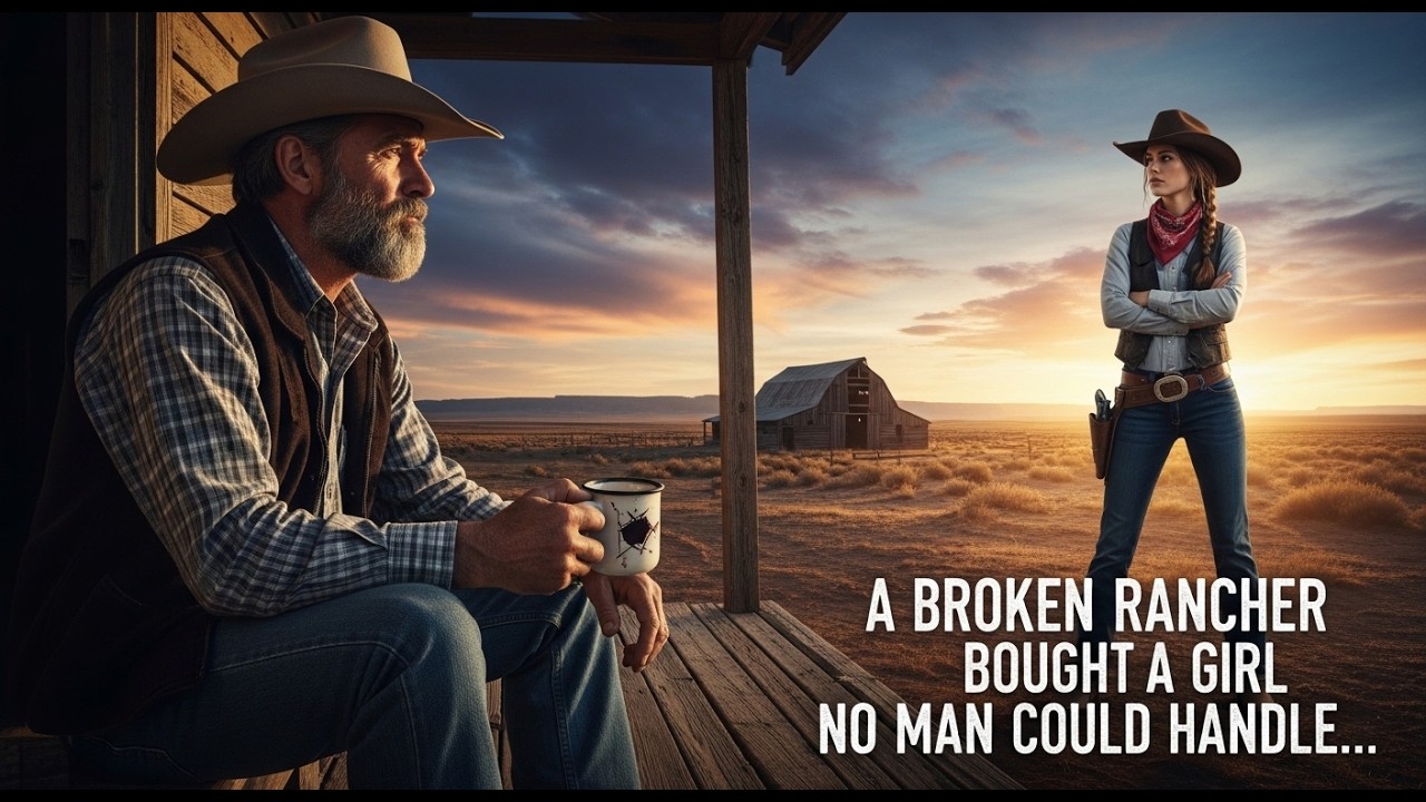 He Bought the Girl Everyone Called “Too Wild”… Not Knowing She Was Born for His Saddle.