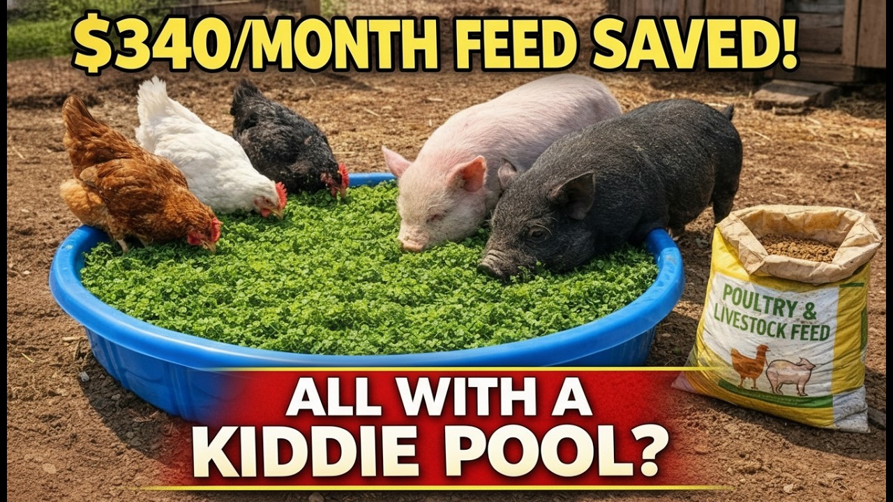 This Replaced $340/Month in Feed Costs With a Kiddie Pool (Here's What Actually Works)