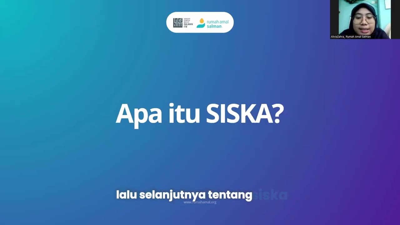 TENTANG DATA PENERIMA MANFAAT DAN SISKA - TUTORIAL SISKA RAS (1/4)