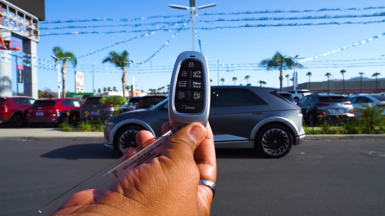2022 Hyundai Ioniq Limited | Everything About The Key Fob