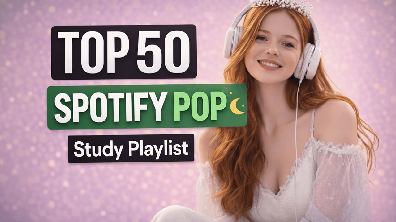 TOP 50 Calm Pop Songs 🌙 Study & Focus Playlist | Chill Soft Pop Mix (Spotify Style)