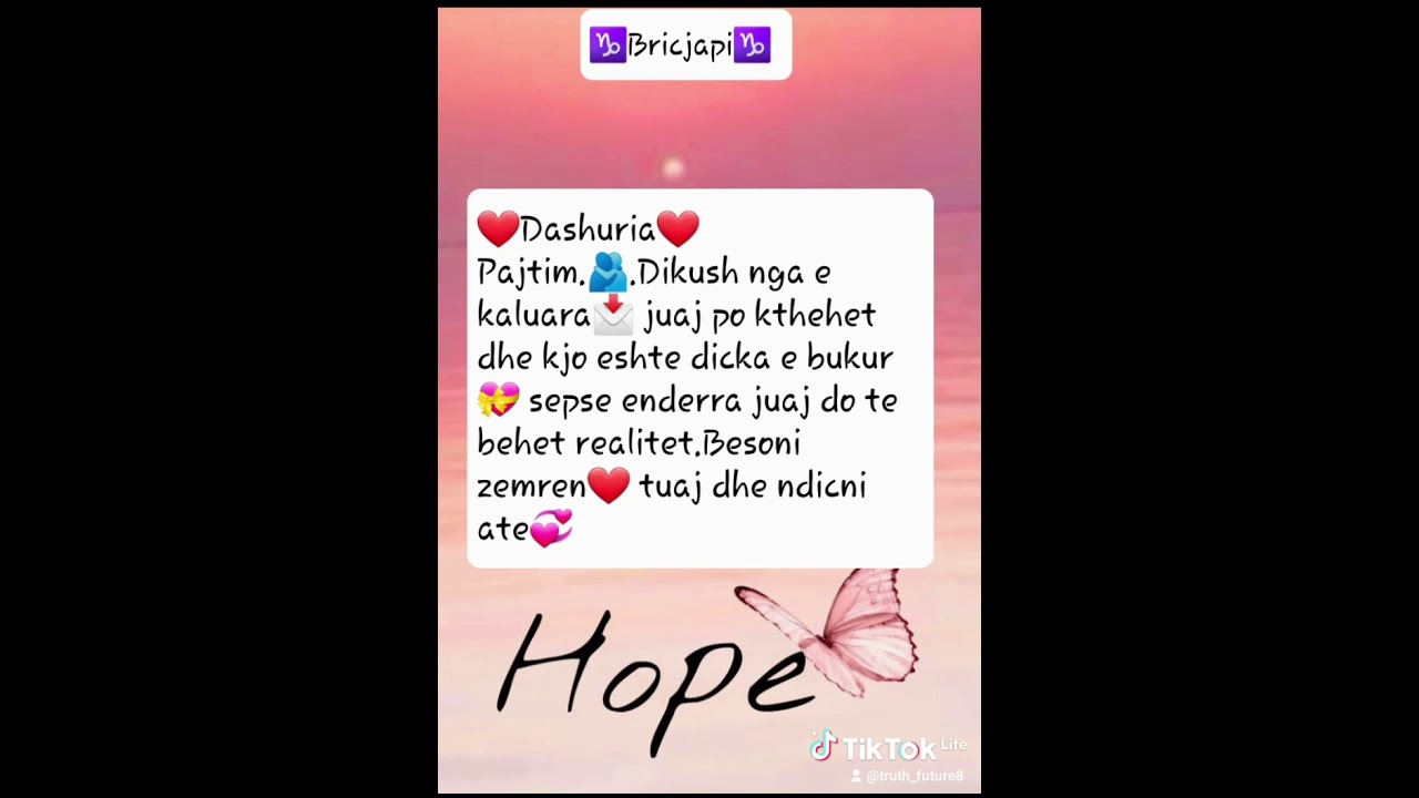 ♑️Bricjapi♑️🔛❤️Dashuria❤️ per muajin prill
