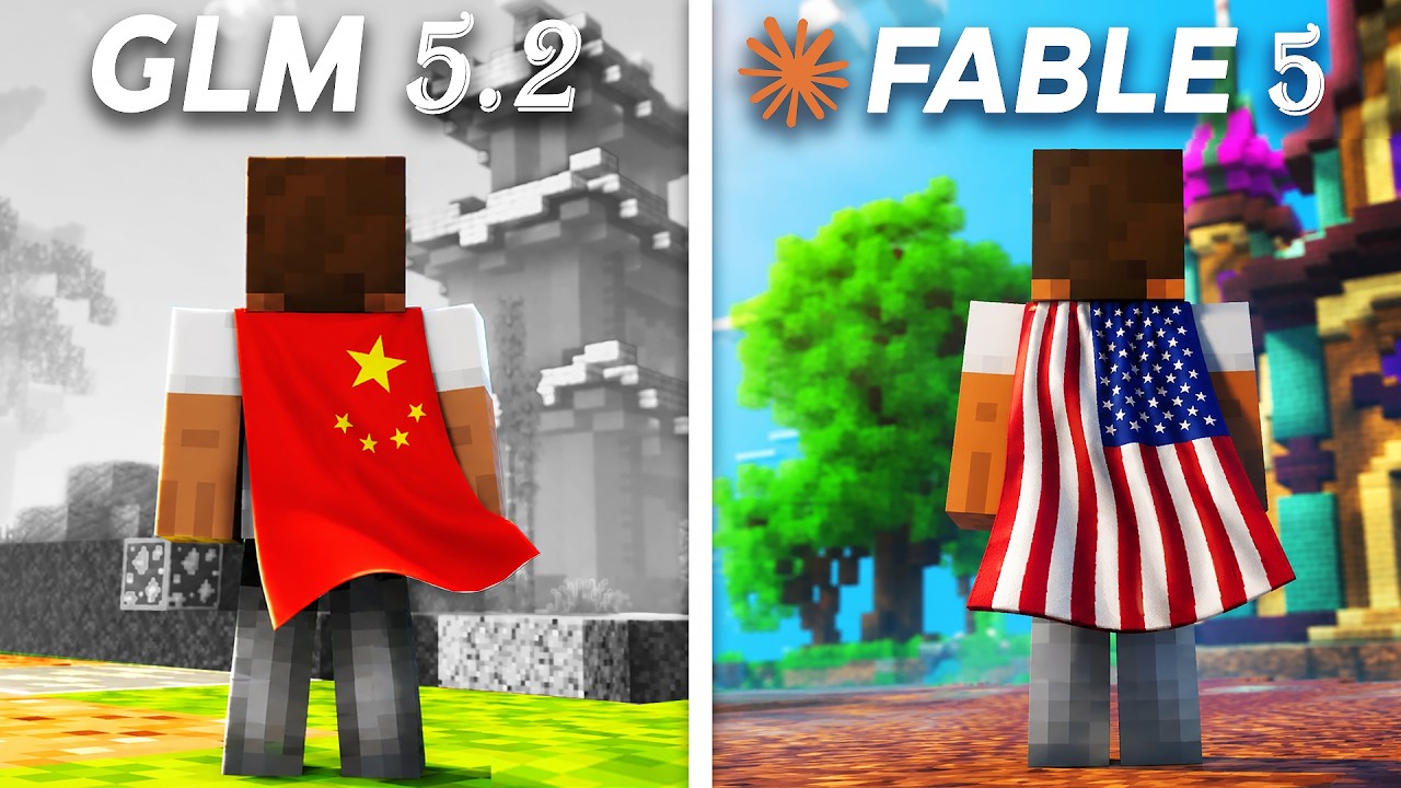 Китай против США: ИИ создает клиенты для Minecraft