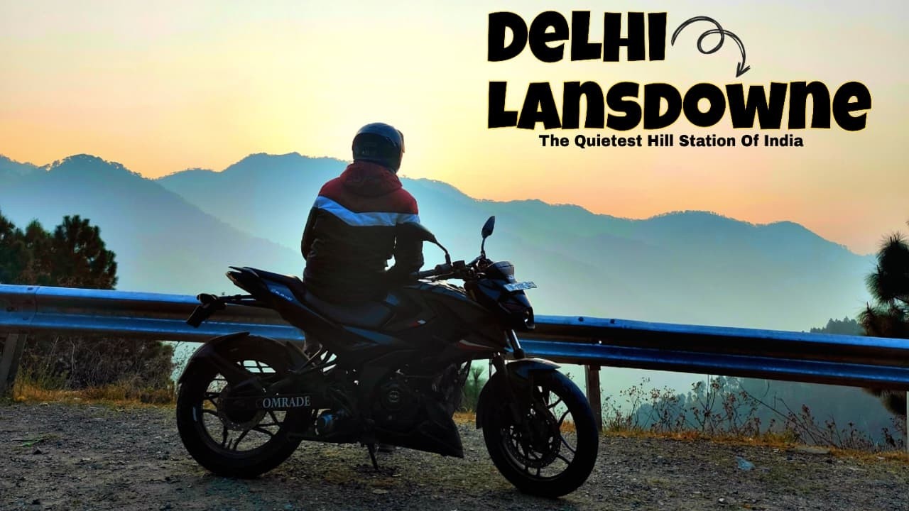 Delhi to Lansdowne Bike Ride 🏍️Day #1| Bajaj Pulsar N160 | Mountains, Curves & Pure Vibes #mountains