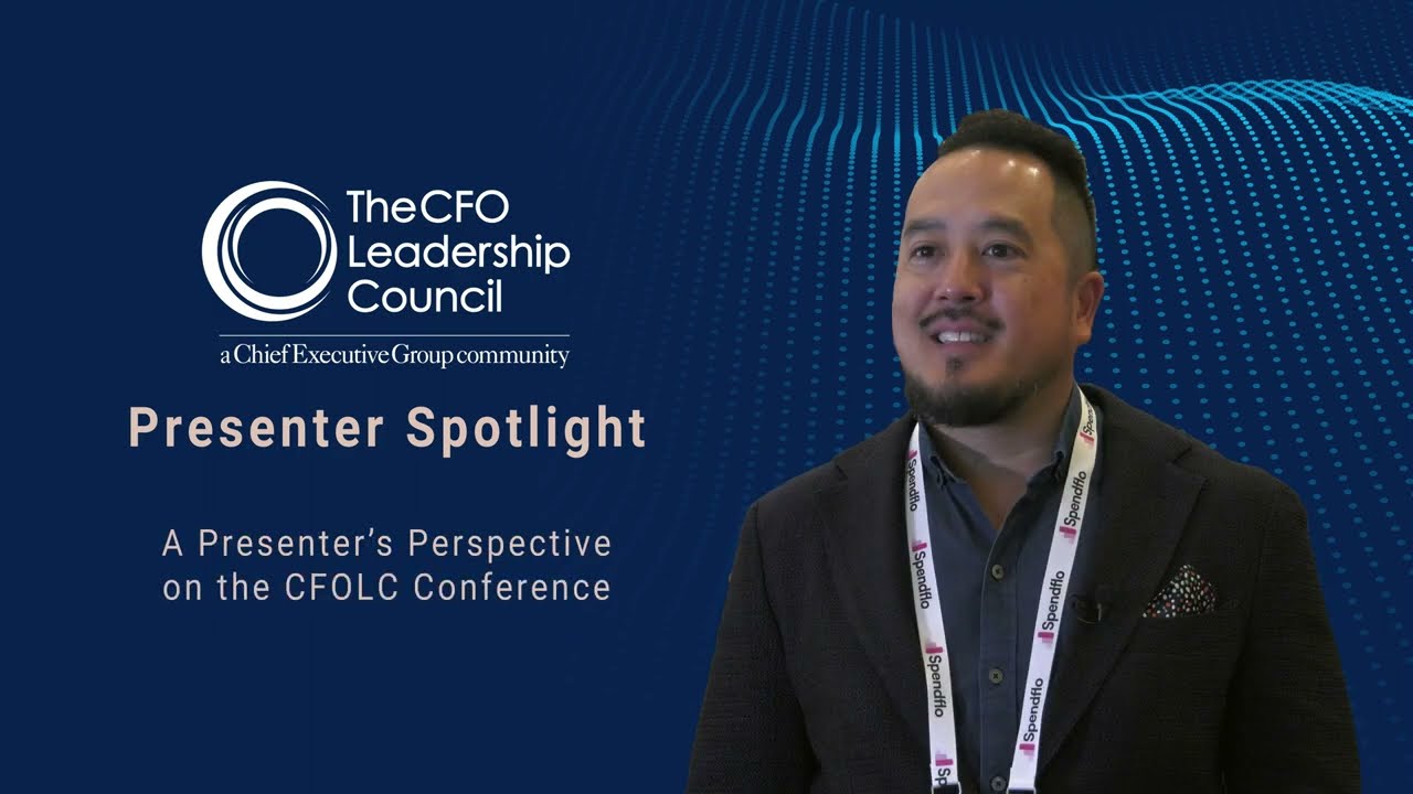 A Presenter's Perspective on the CFOLC Conference